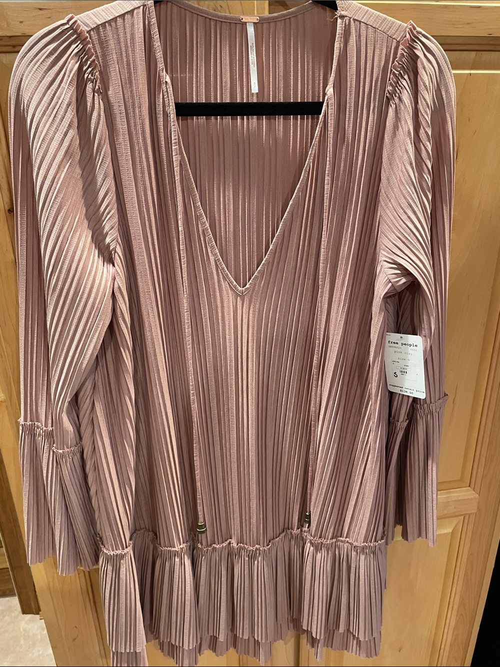 Free People Mini Dress 34” length from shoulder size S NWT